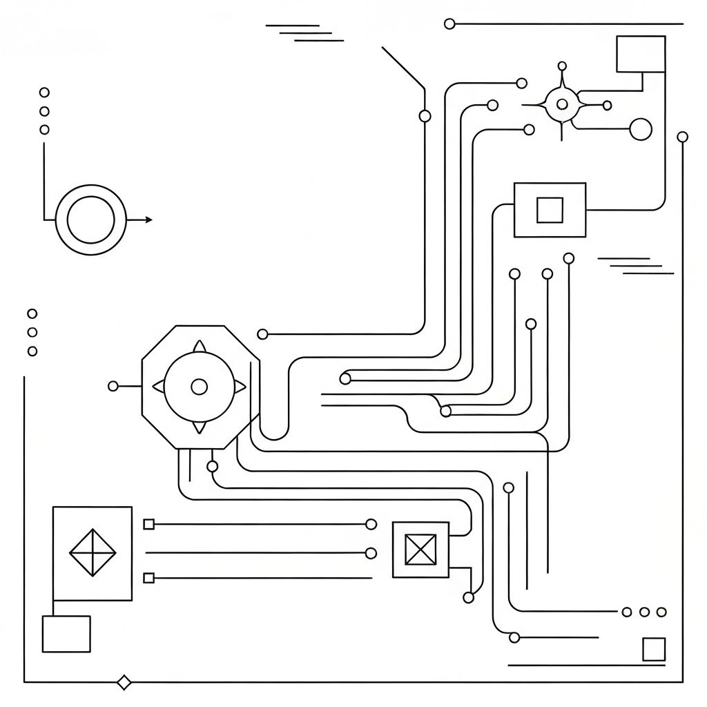 AI automation illustration
